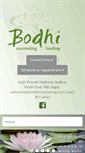 Mobile Screenshot of bodhicounseling.com